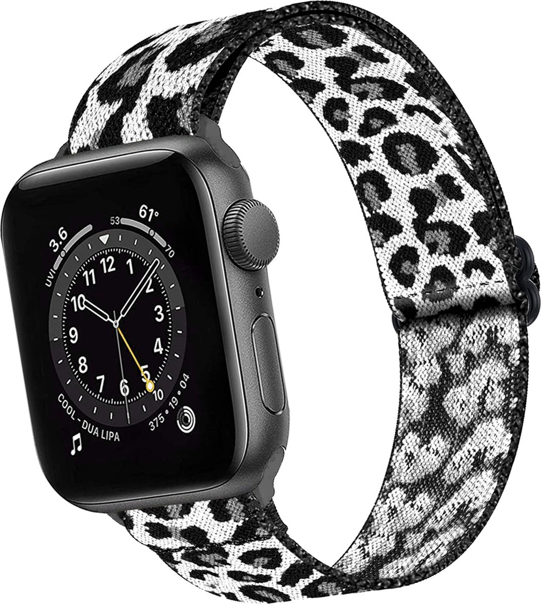 Basey Apple Watch Se (40mm) Bandje Stof Nylon Apple Watch Band Smart Watch Bandje