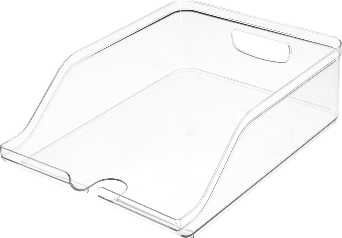 Idesign - Koelkast Organizer Voor Blikjes, 26 X 35.5 X 10 Cm, Kunststof, Transparant - Idesign Crisp