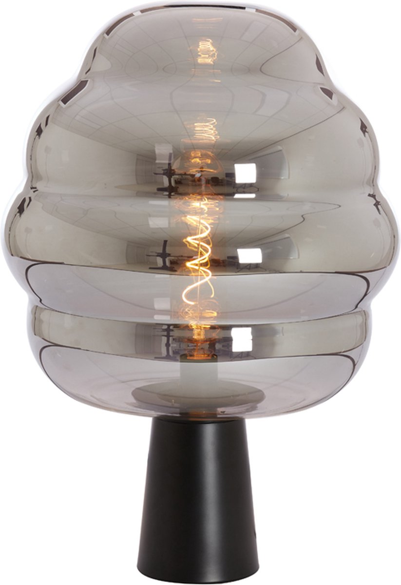 Light & Living - Tafellamp Misty - 45x45x64cm - Grijs