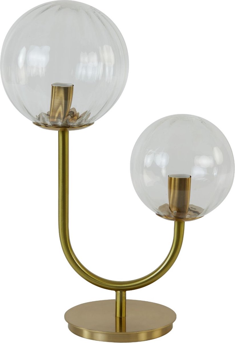 Light & Living - Tafellamp Magdala - 33x18x43cm - Helder
