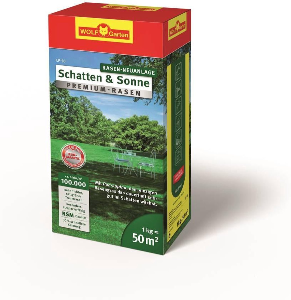 WOLF-Garten Premiium-gazon 1 Kg Lp 50