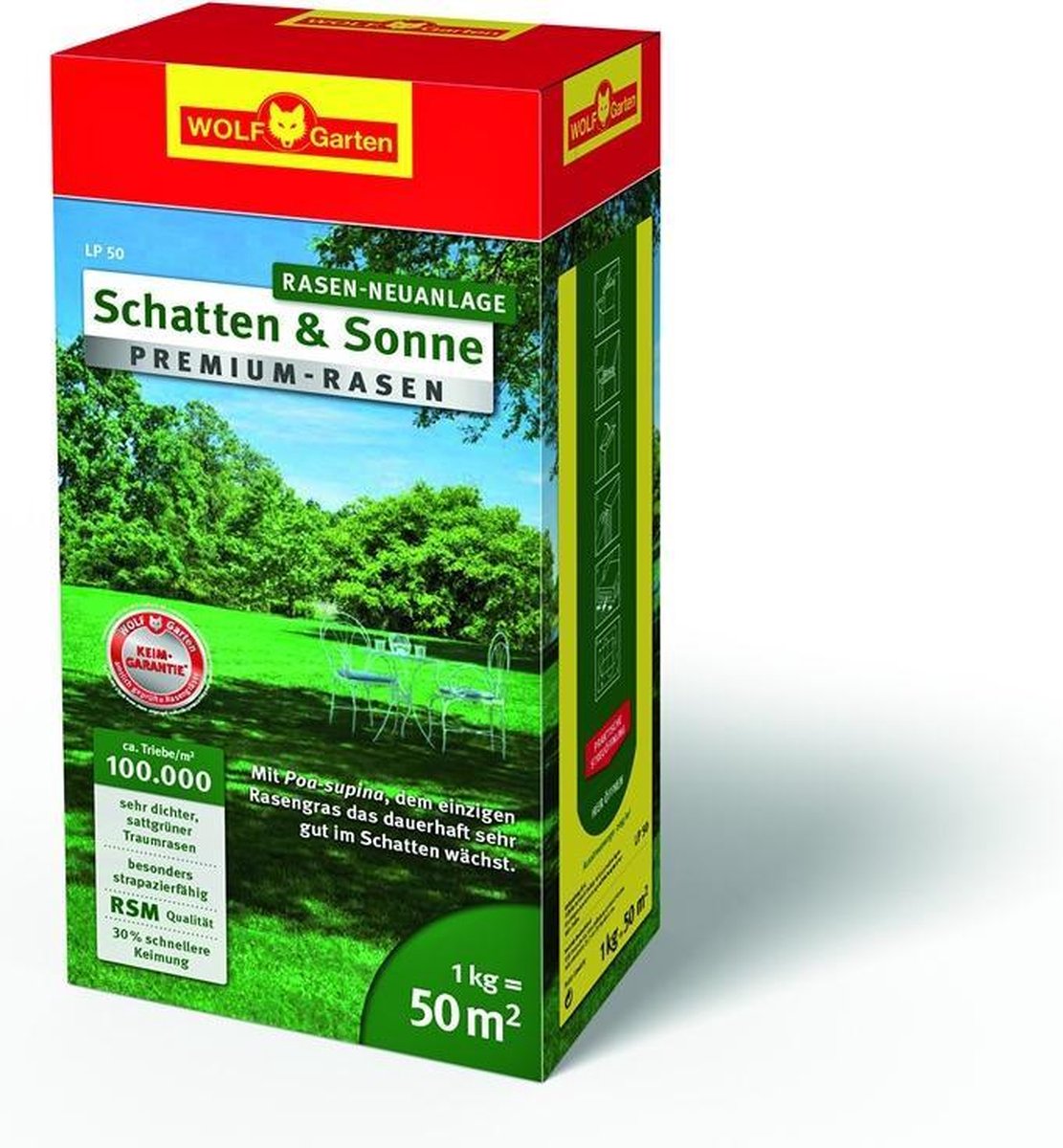 WOLF-Garten Premiium-gazon 1 Kg Lp 50