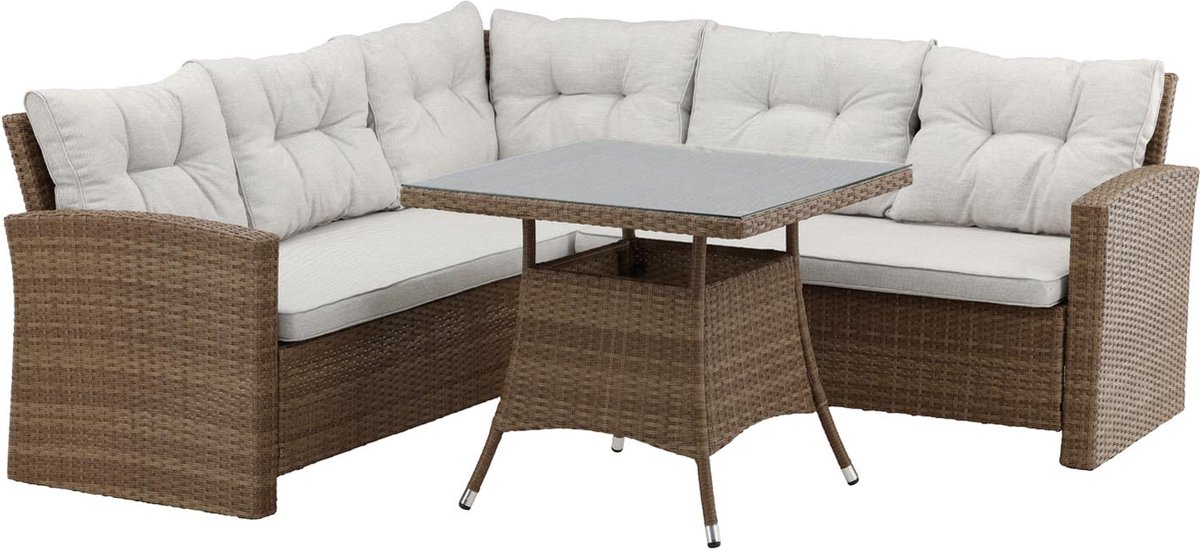 Watford Loungeset 2 Delen Naturel. - Beige