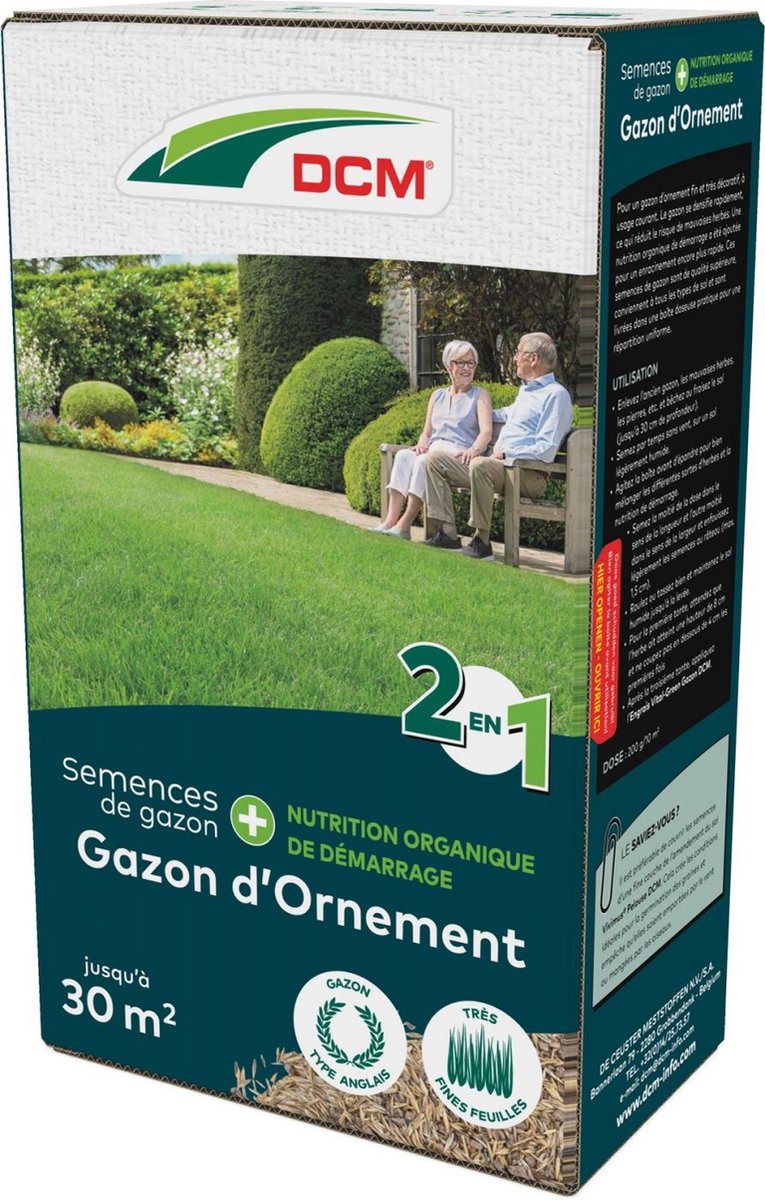 DCM Graszaad 2-in-1 Siergazon 30 M2 (0,6 Kg)