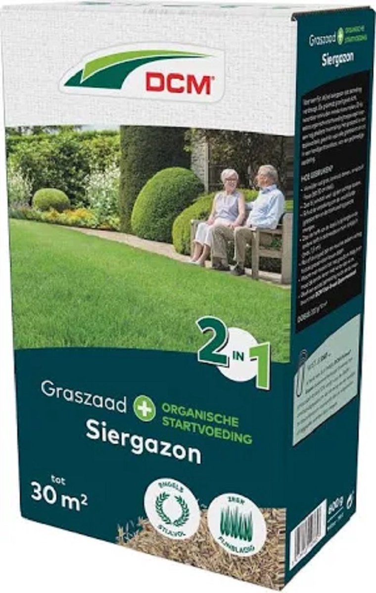 DCM Graszaad 2-in-1 Siergazon 30 M2 (0,6 Kg)