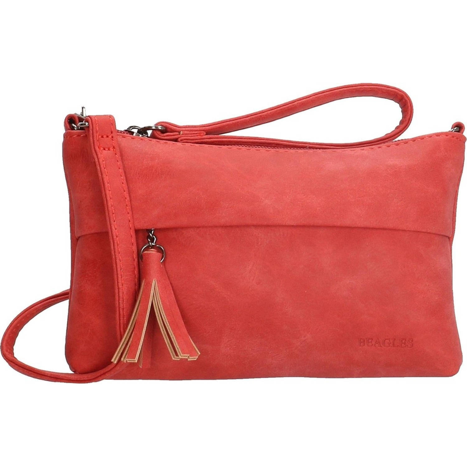 Beagles Clutch / Schoudertasje - Rood