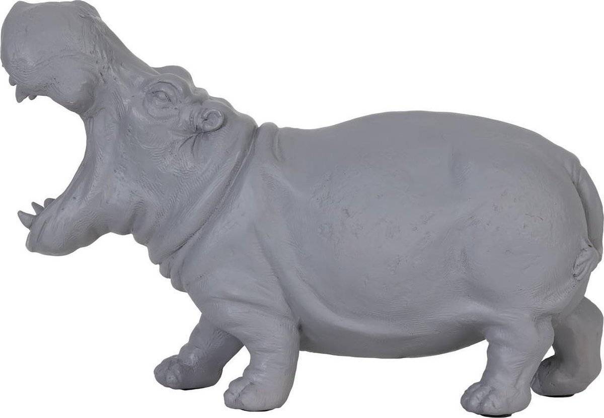 Light & Living - Tafellamp Hippo - 36x14x24cm - Grijs