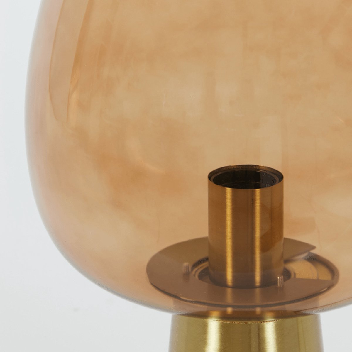 Light & Living - Tafellamp Maysony - 22x22x40cm - Oranje