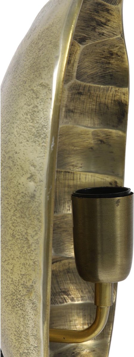 Light & Living - Tafellamp Maku - 21x14x41cm - Brons - Bruin