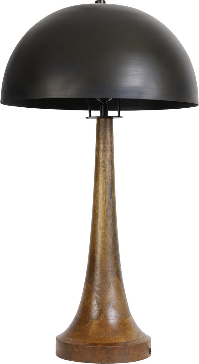 Light & Living - Tafellamp Jovany - 40x40x72cm - Bruin