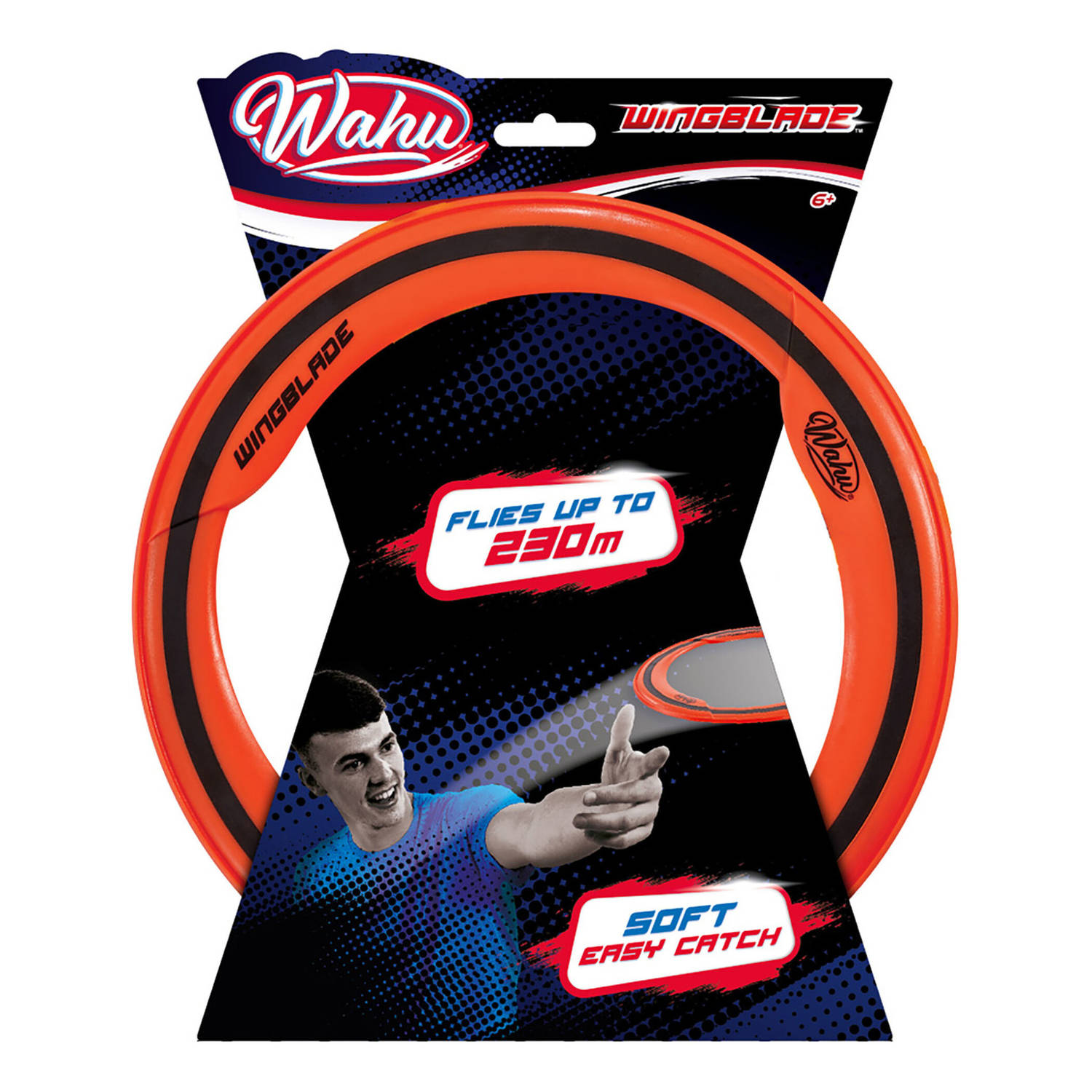 Goliath Wahu Aeroflyt Wingblade - Aerodynamic Sky Slicing Power Frisbee - Rood