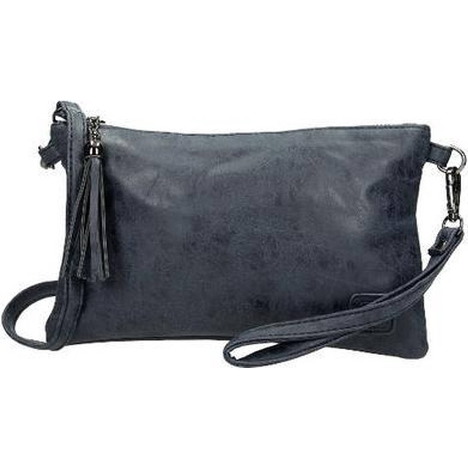 Enrico Benetti Nice Schoudertas/clutch Navy - Blauw