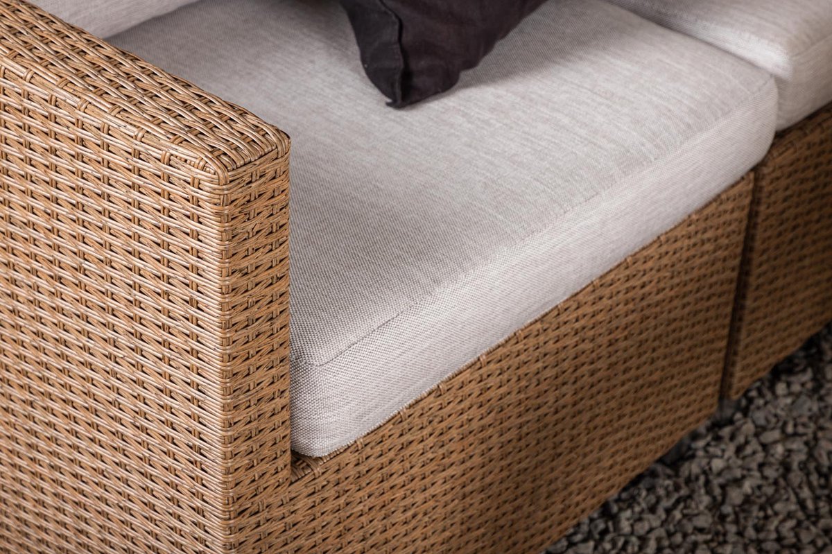 Vamos Loungeset 2 Delen Zandkleurig,naturel. - Beige