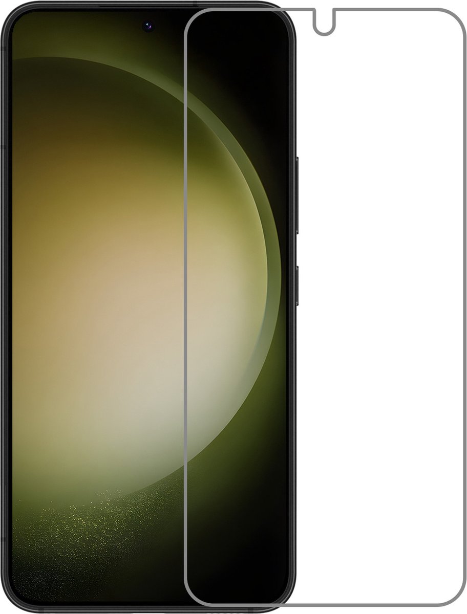 Basey Samsung Galaxy S23+ Screen Protector Beschermglas Tempered Glass - Transparant