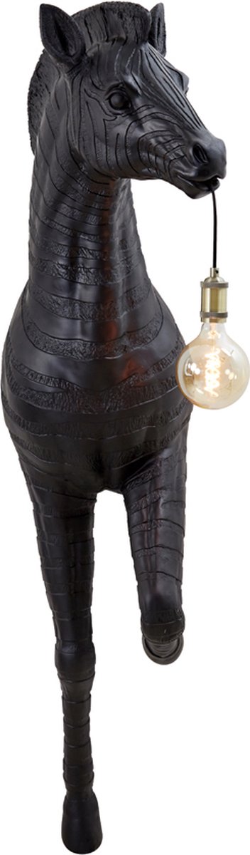 Light & Living - Wandlamp Zebra - 63x35x161cm - Zwart
