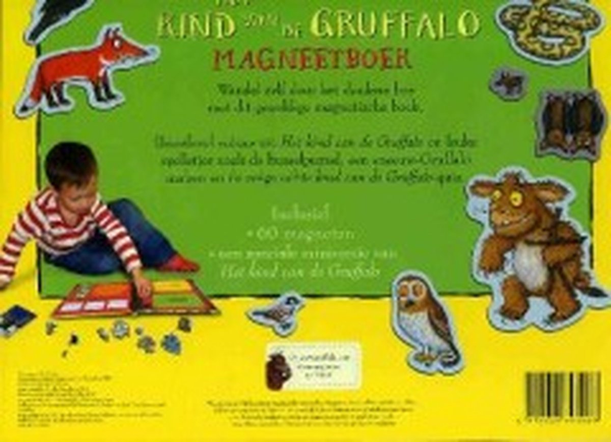 Lemniscaat B.V., Uitgeverij Het kind van de gruffalo magneetboek Magneetboek