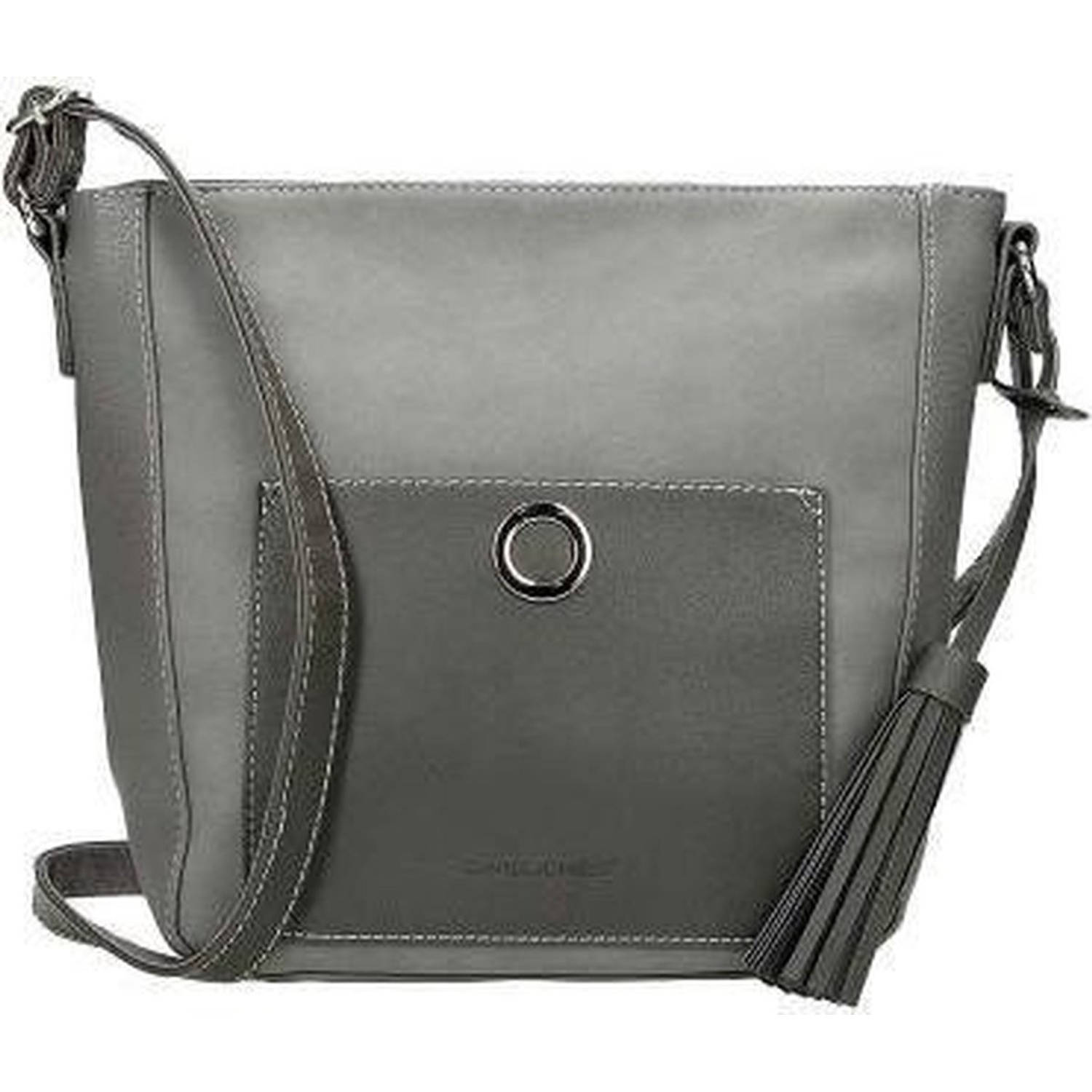 David Jones Crossbody Tas Grey - Grijs