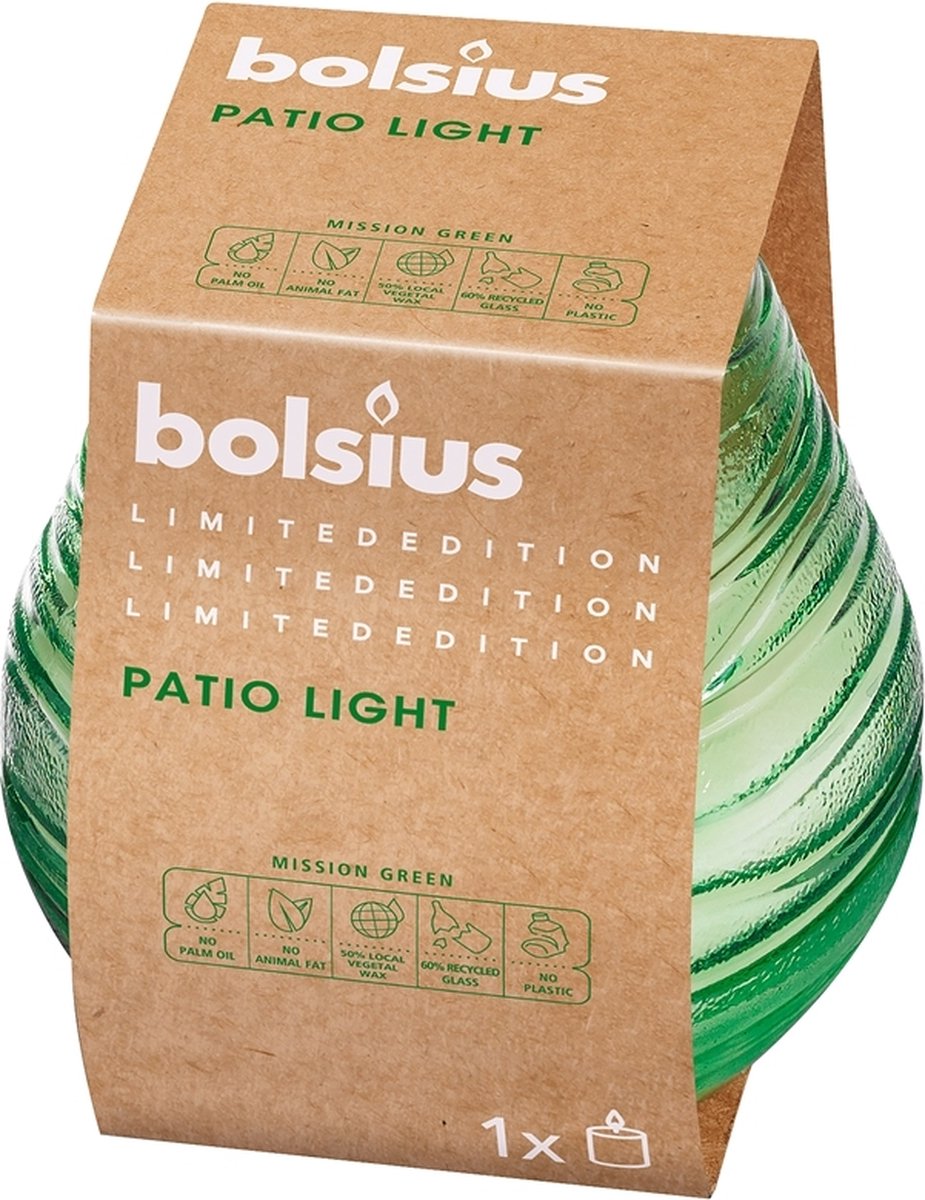 Bolsius Patiolight Divine Earth Water