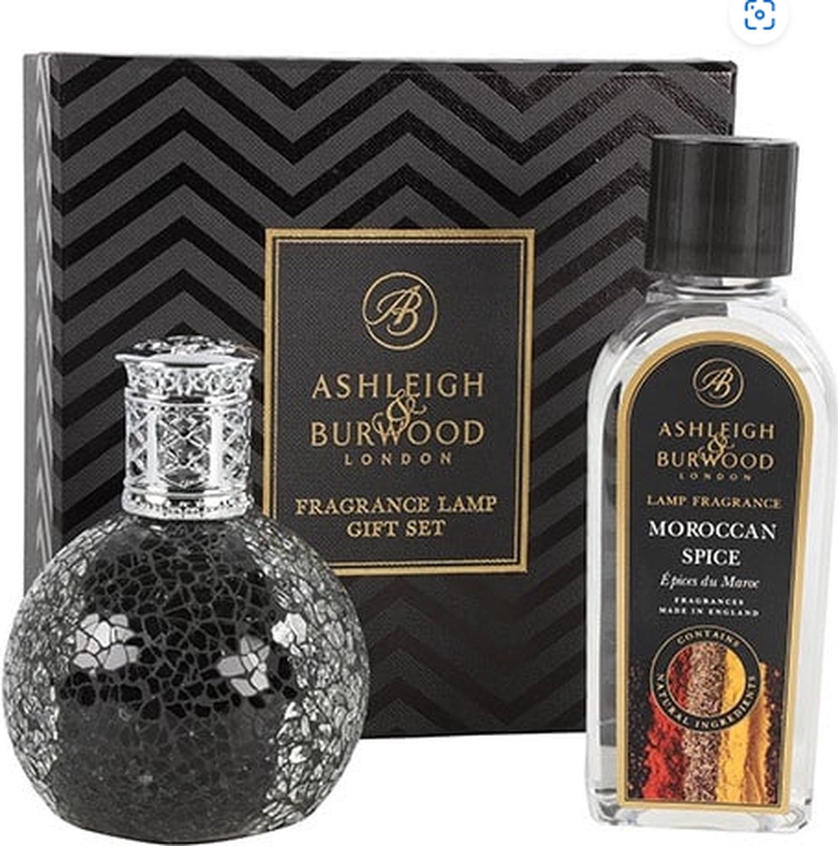 Geurlamp Little Devil Moroccan Spice S Zwart - Groen