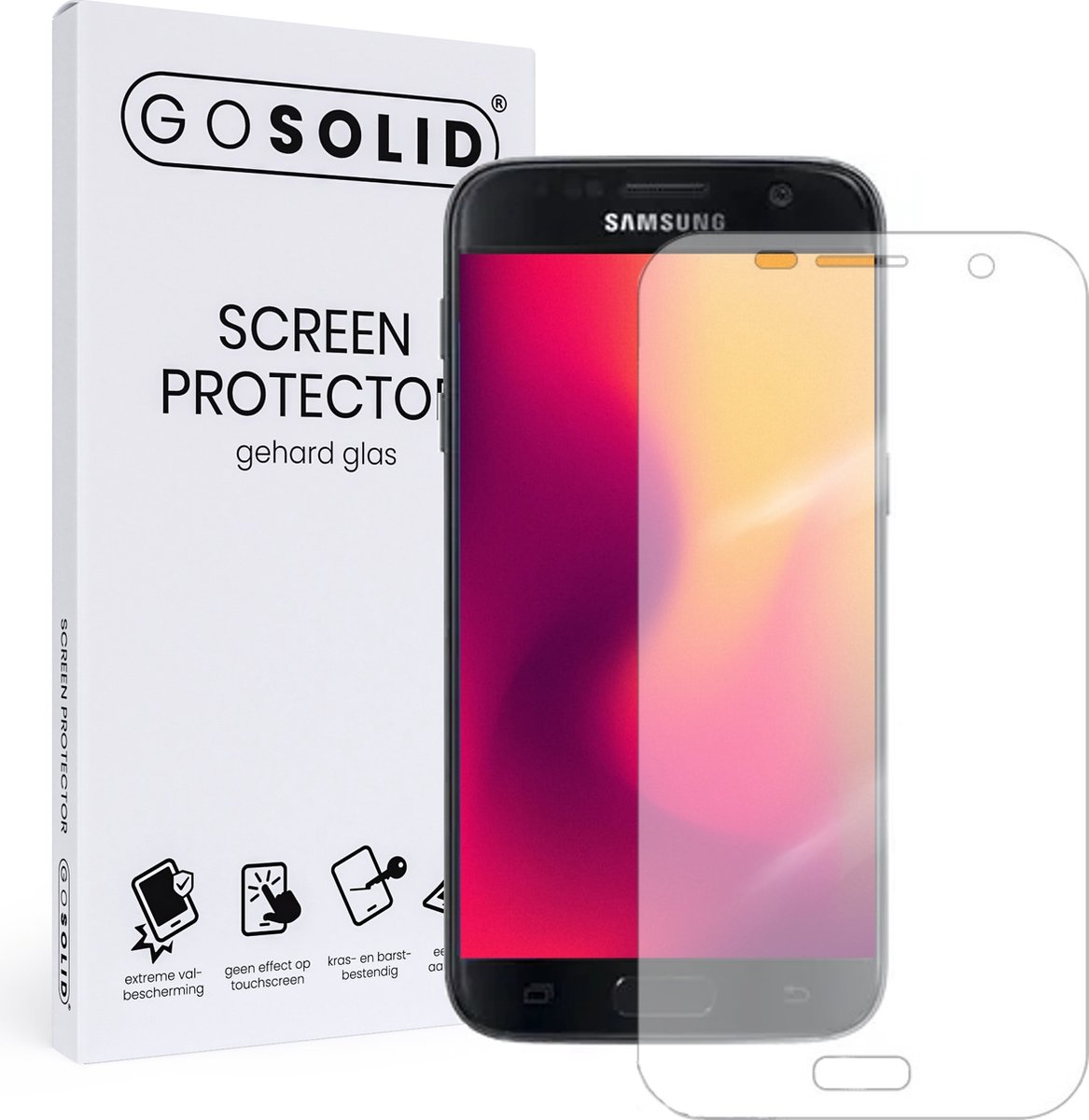 Go Solid! Screenprotector Voor Samsung Galaxy S6 Edge