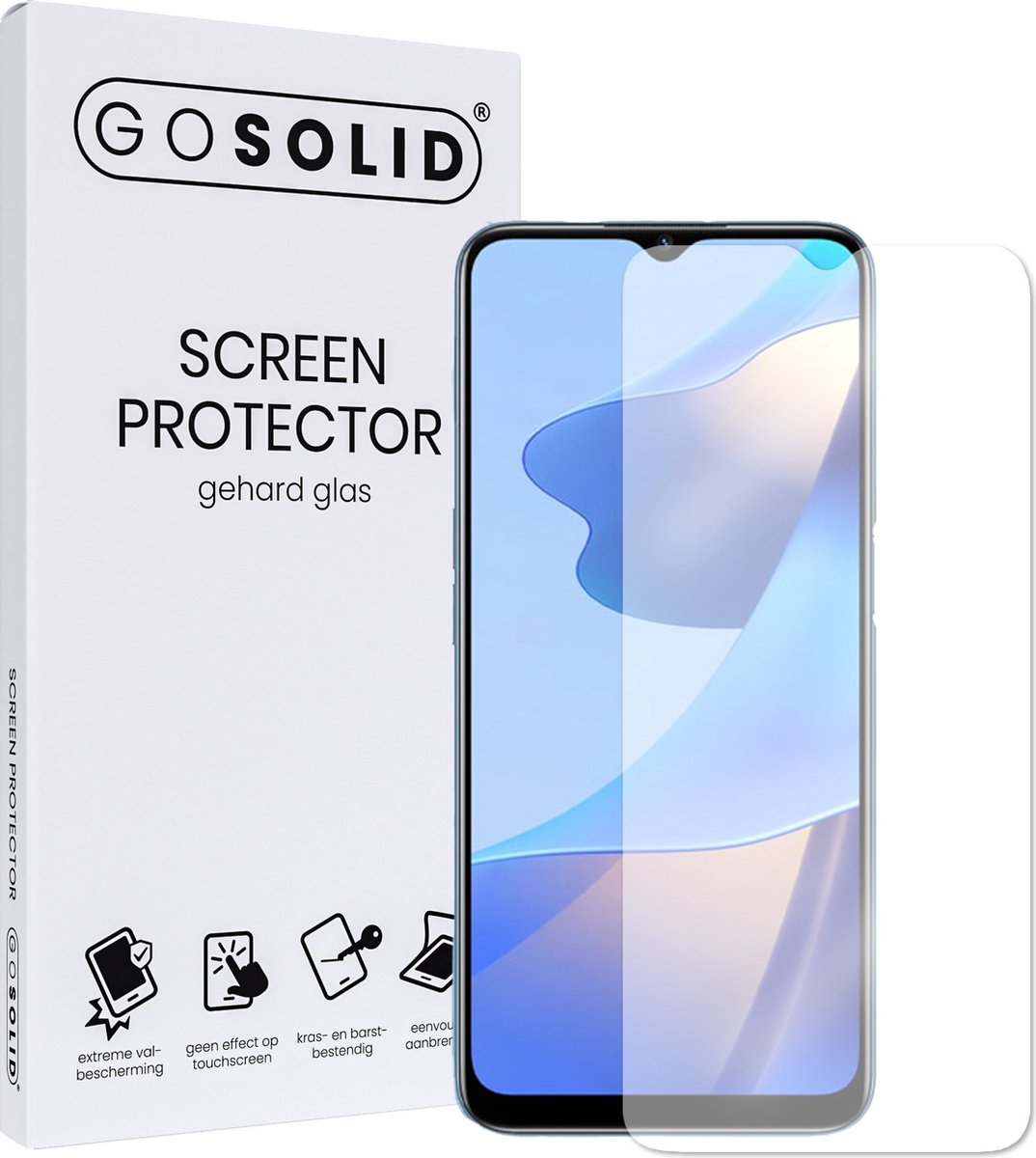 Go Solid! Screenprotector Voor Samsung Galaxy A40