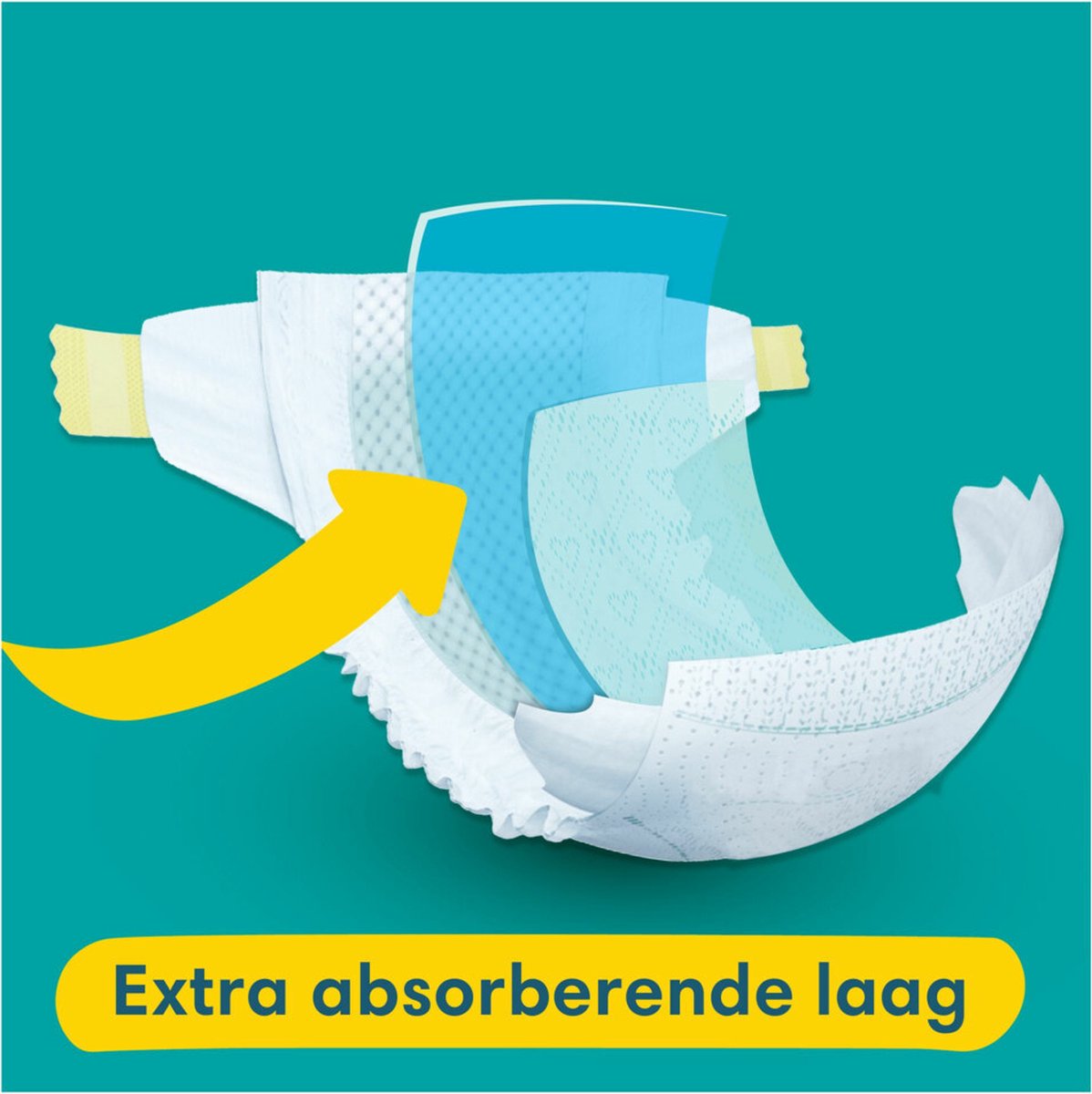 Pampers - Baby Dry - Maat 3 - Mega Pack - 112 Stuks - 6/10 Kg