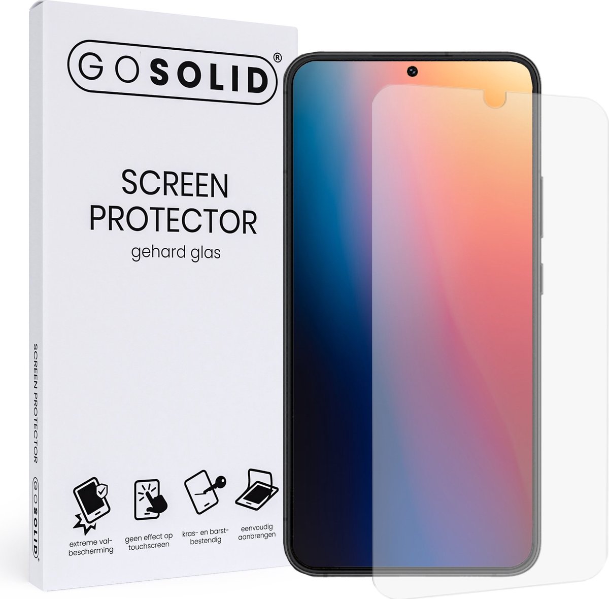 Go Solid! Screenprotector Voor Huawei P30 Pro