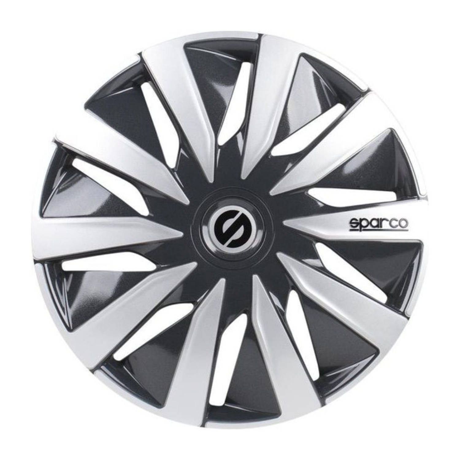 Sparco - Wieldoppen - Velgen - Lazio - 16 Inch - Grijs/zilver