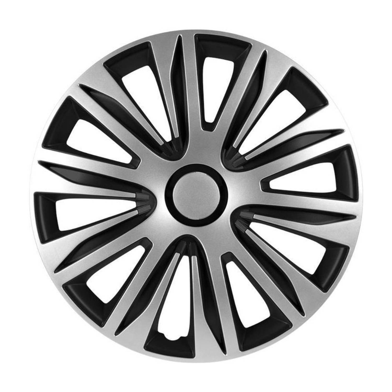 Sparco - Wieldoppen - Velgen - Nardo - 15 Inch - Zilver/zwart