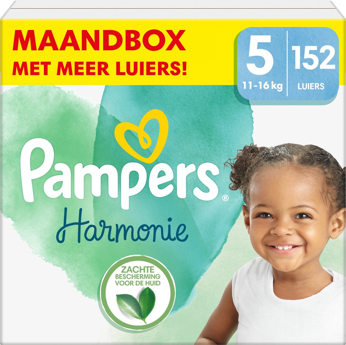 Pampers - Harmonie - Maat 5 - Maandbox - 152 Stuks - 11/16 Kg