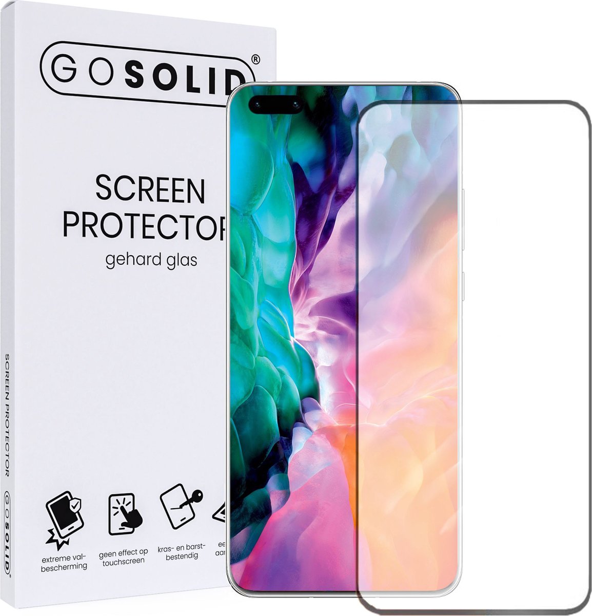 Go Solid! Screenprotector Voor Huawei P50 Pro