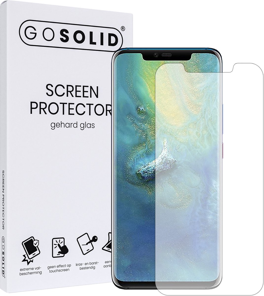 Go Solid! Screenprotector Voor Huawei Mate 20 Pro