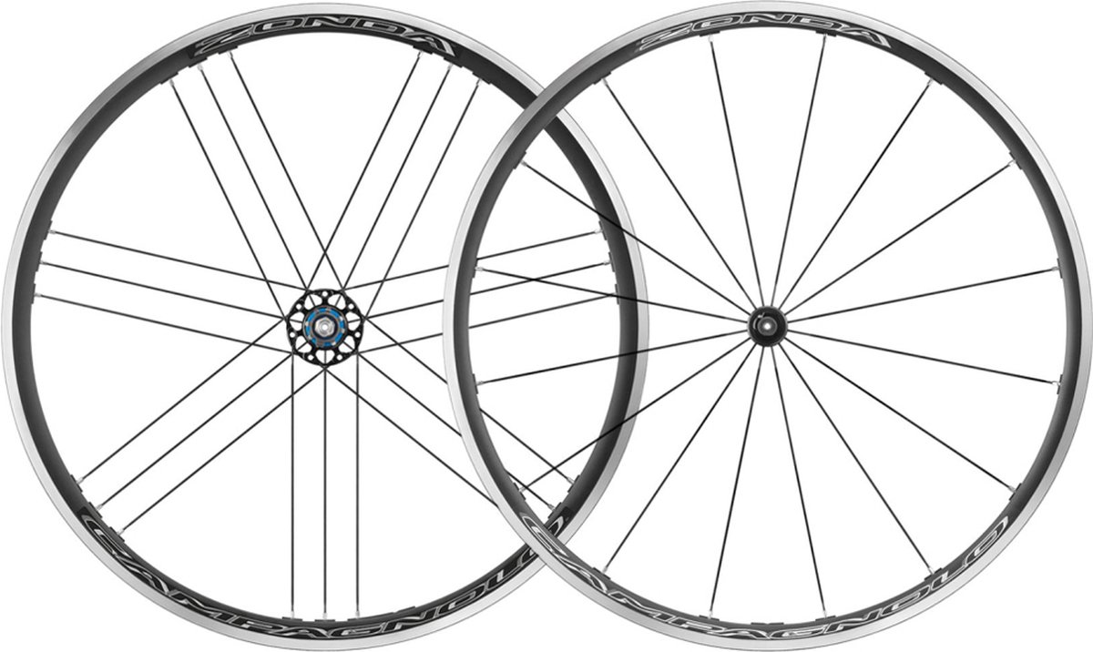 Camp. Stel Draad-wielen Zonda Zwart Wh17-zocfr