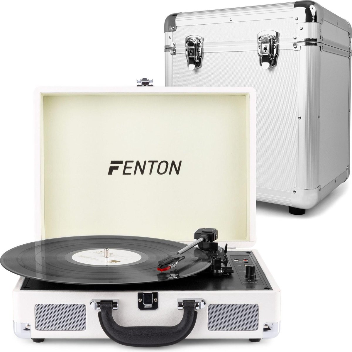 Fenton Rp115d Platenspeler Met Bluetooth En Platenkoffer