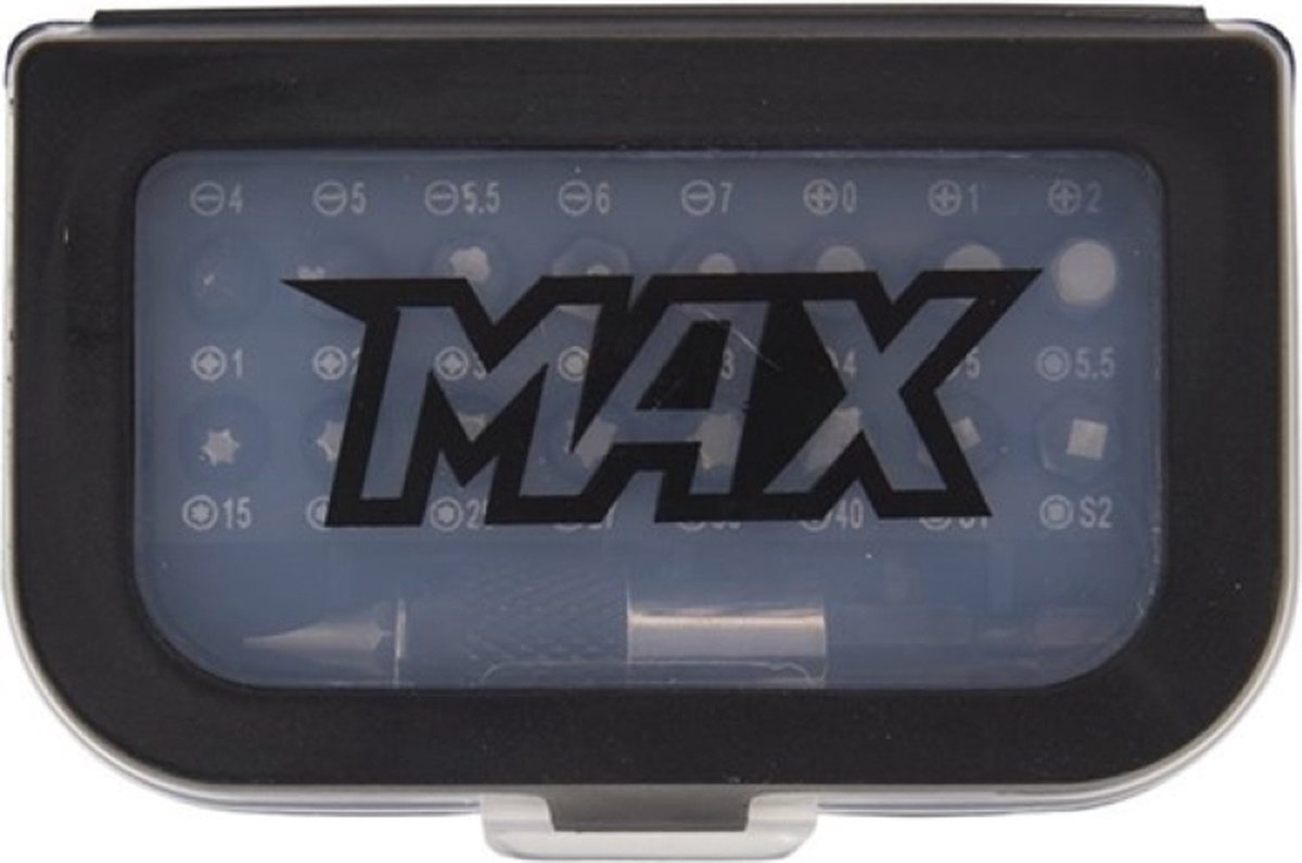 MAX Bitjes - Set 32 Stuks - Met Quick Release Adapter