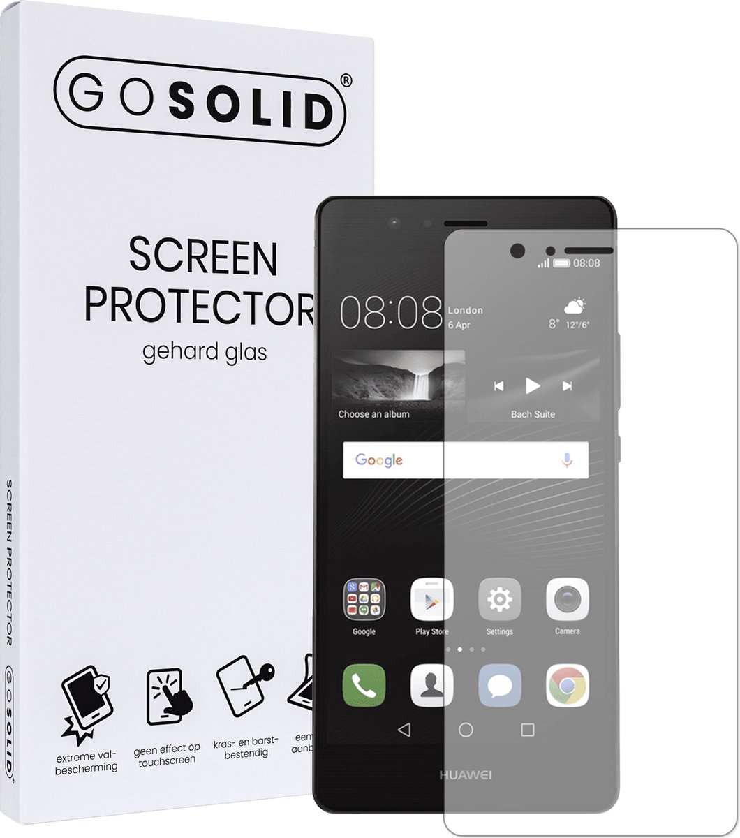 Go Solid! Huawei P9 Plus Screenprotector Gehard Glas