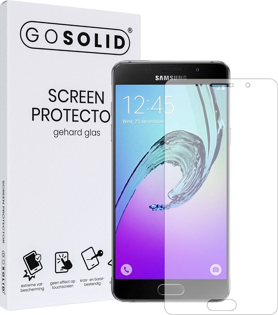 Go Solid! Samsung Galaxy A5 2016 Screenprotector Gehard Glas