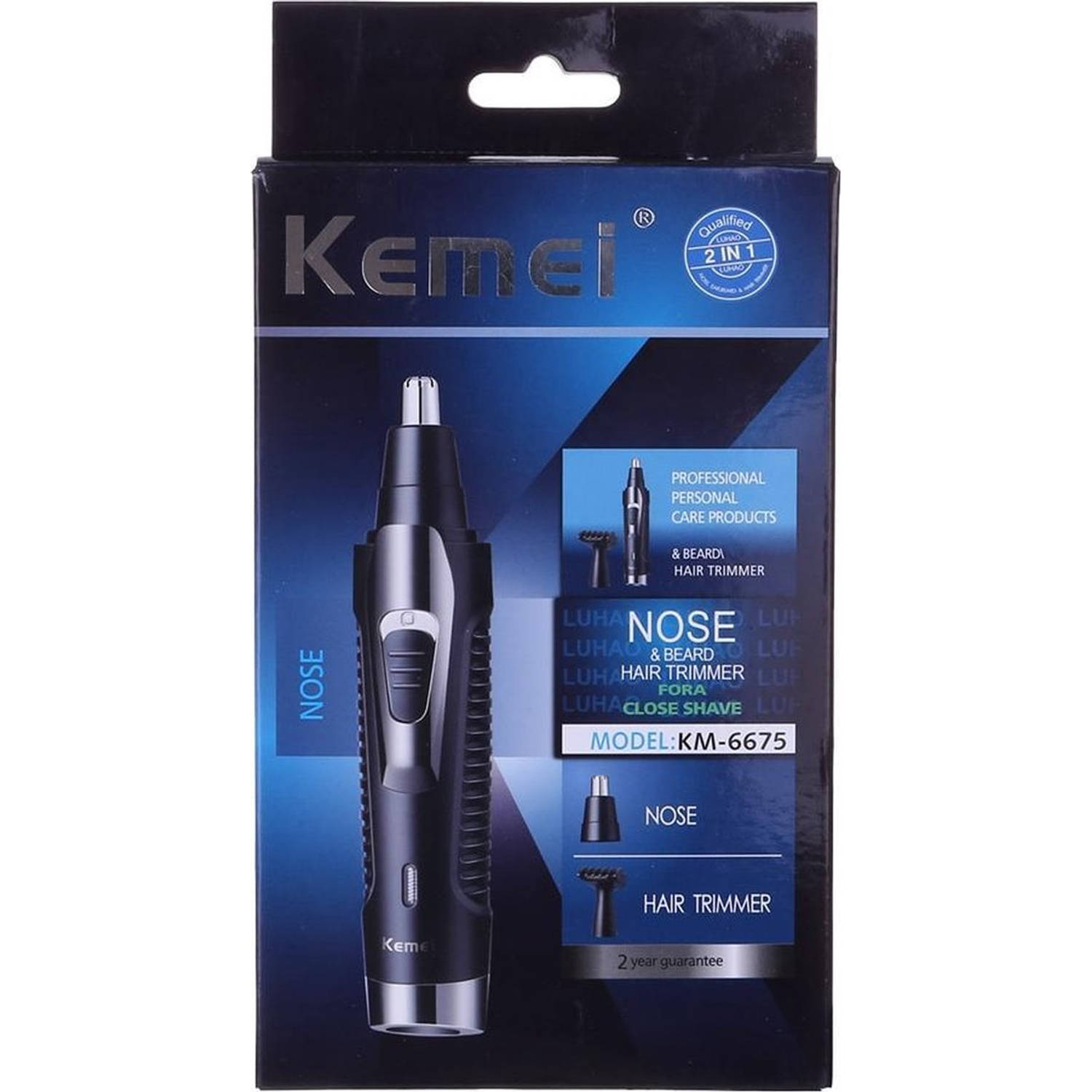 Kemei Neus/baard Trimmer Km-6675-b