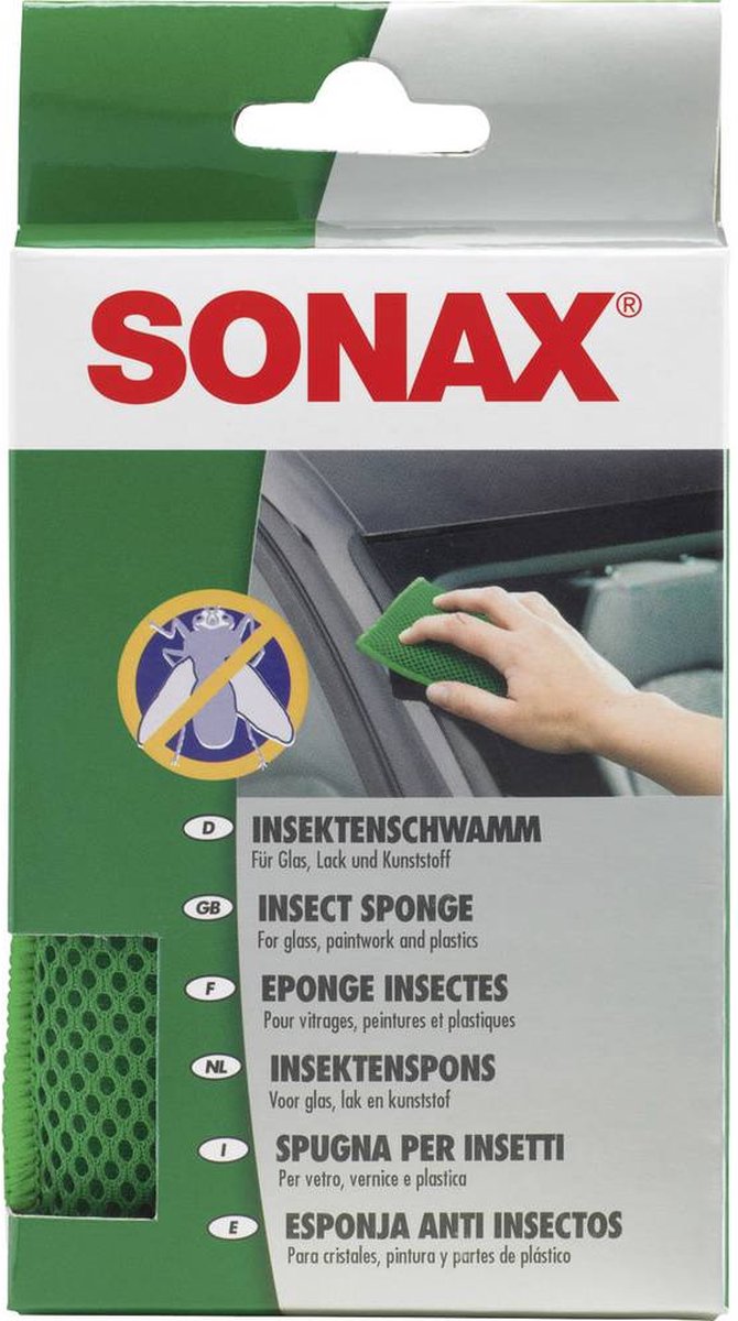 Sonax Insectenspons 15,7 X 8,8 Cm Foam - Groen