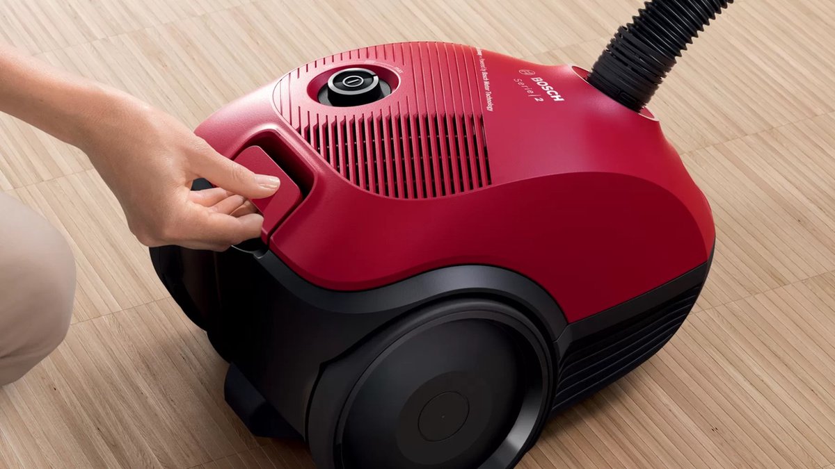 Bosch BGBS2RD1H Serie 2 stofzuiger met zak - Rood