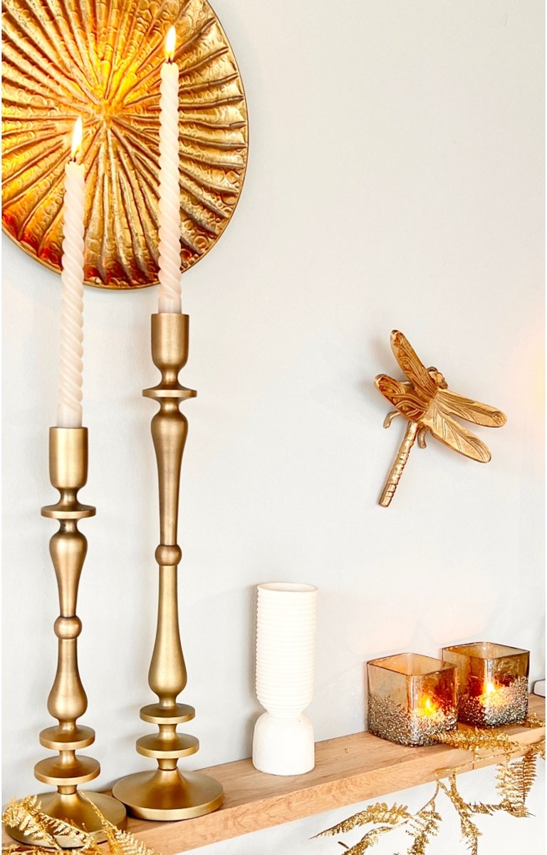 Light & Living - Kandelaar Yahvi M - 45x10x10cm (hxbxd) - Goud