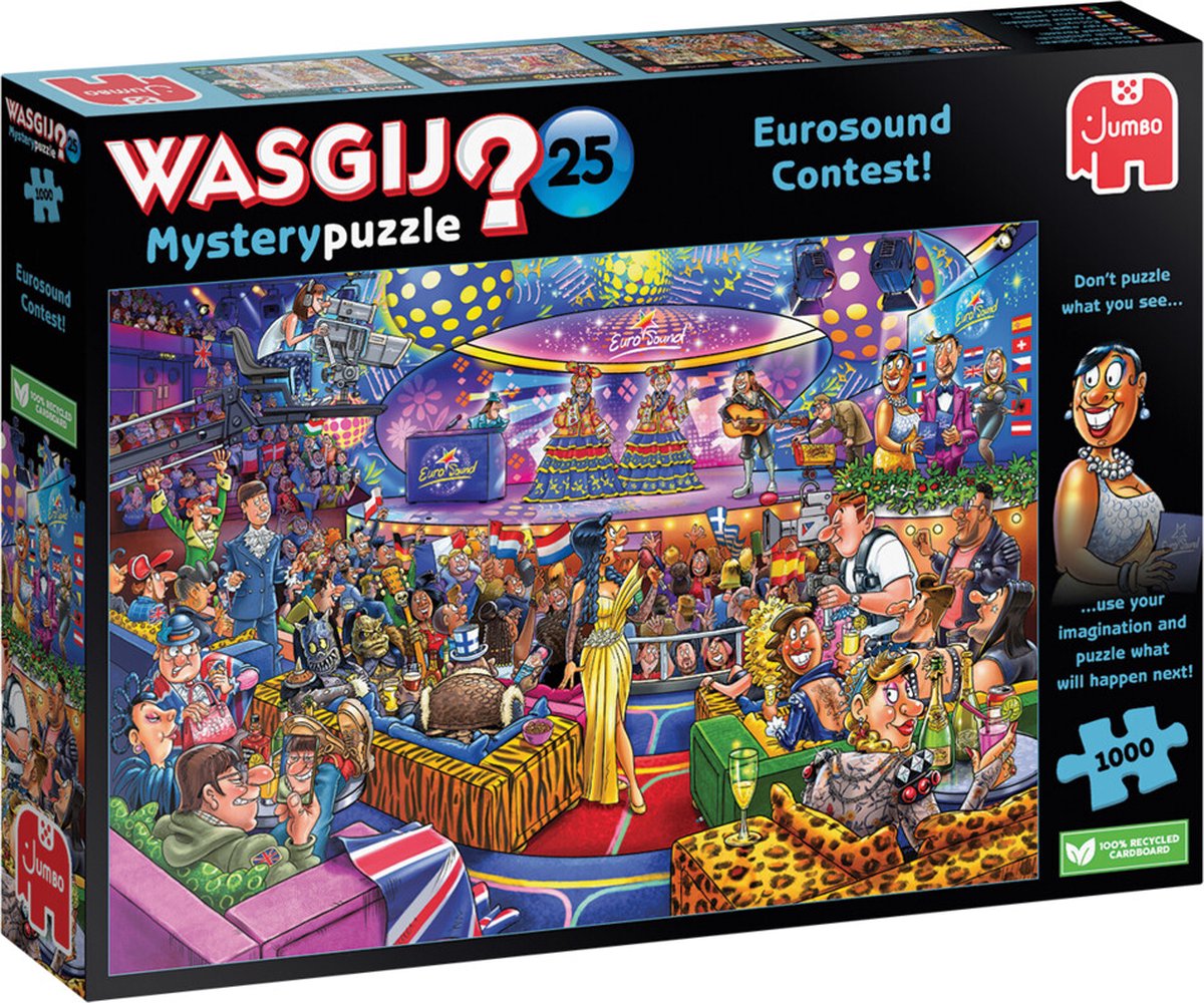 Jumbo Wasgij Mystery Puzzel 25 Eurosound contest! 1000 stukjes