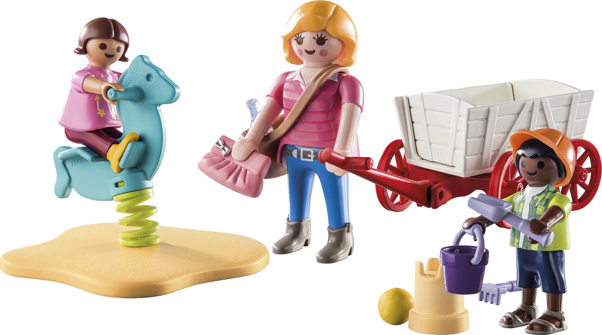 Playmobil Starterpack 71258 Opvoeder Bolderwagen