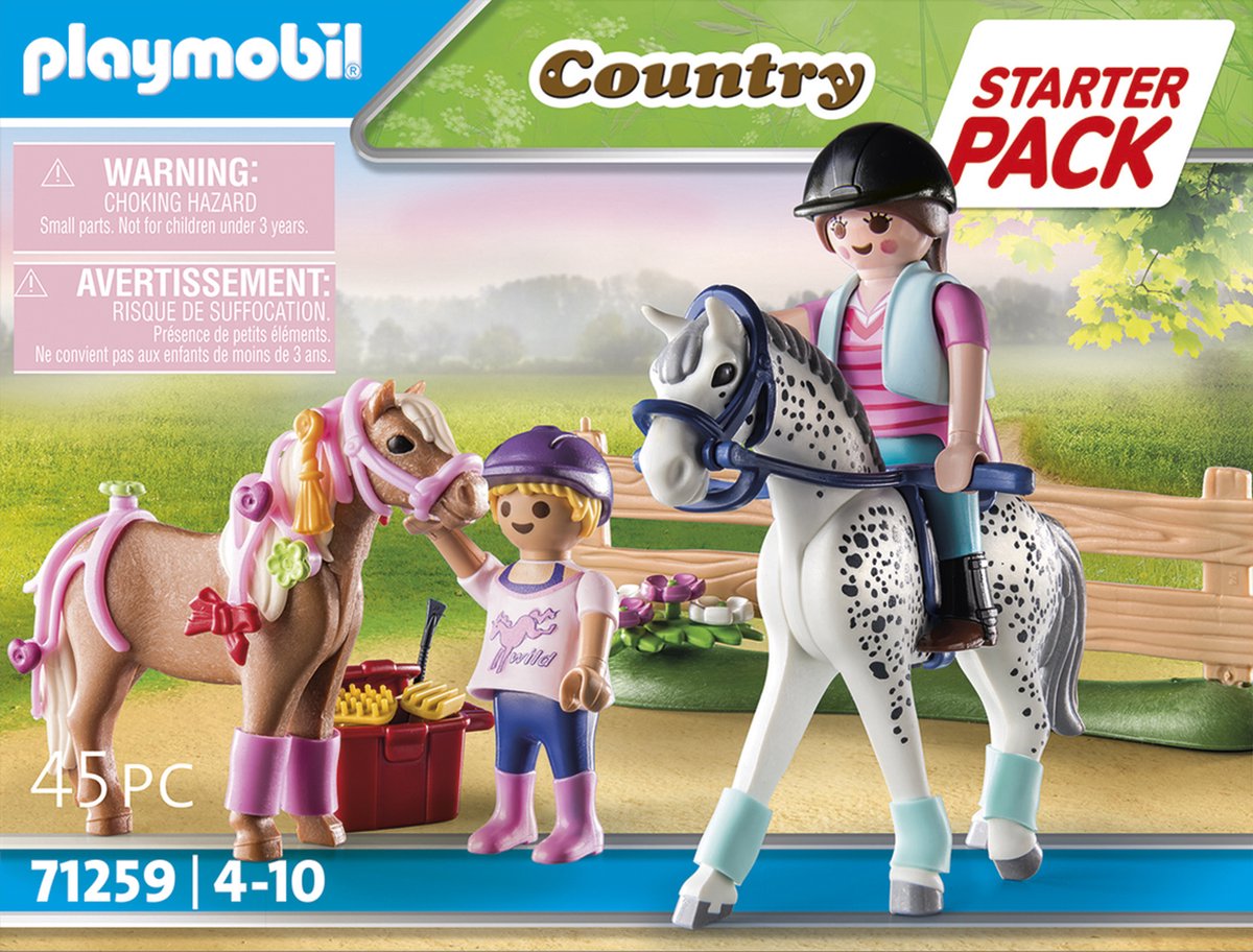 Playmobil Starterpack 71259 Paardenverzorging