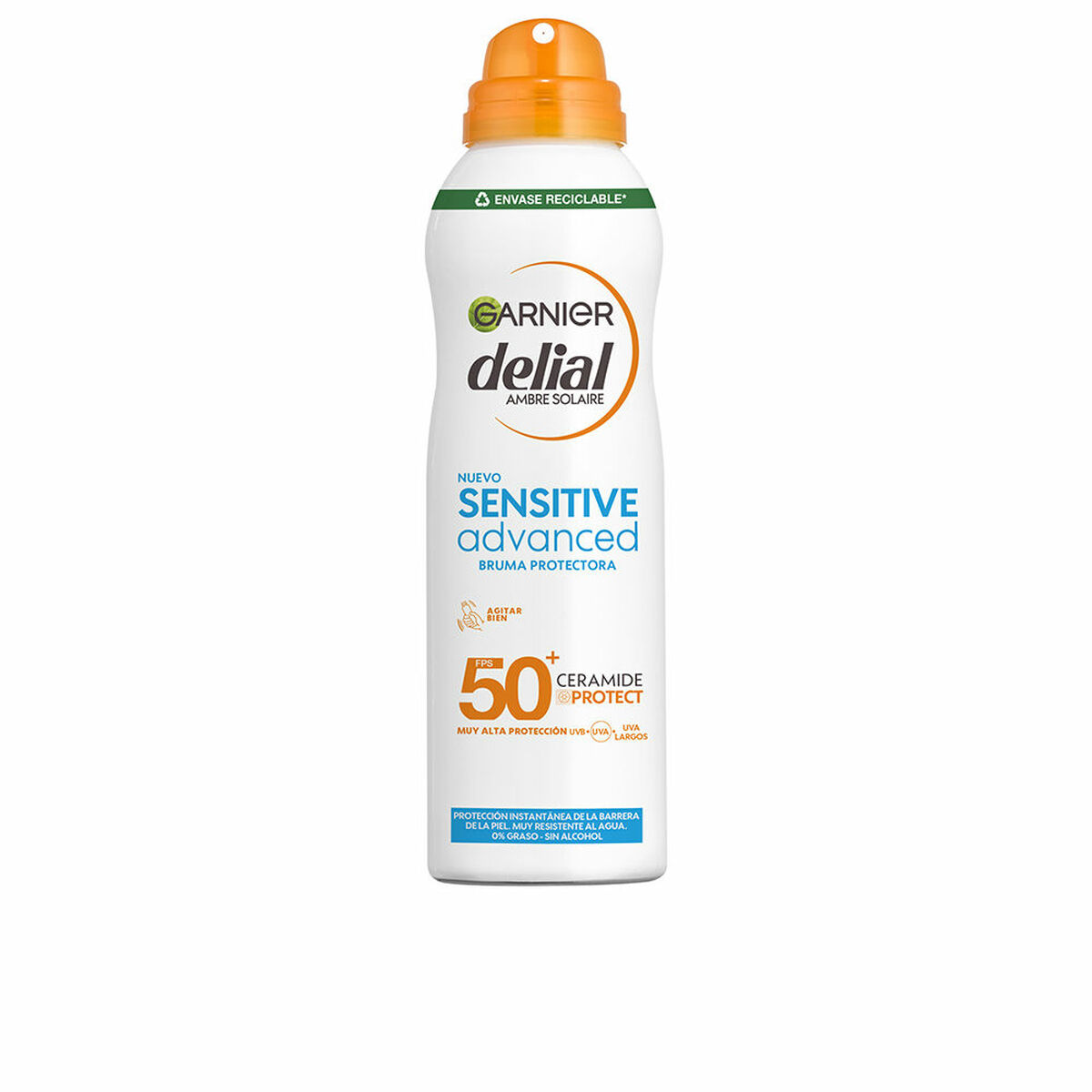 DELIAL - Protector Solar En Bruma Sensitive Advanced SPF50+ Garnier