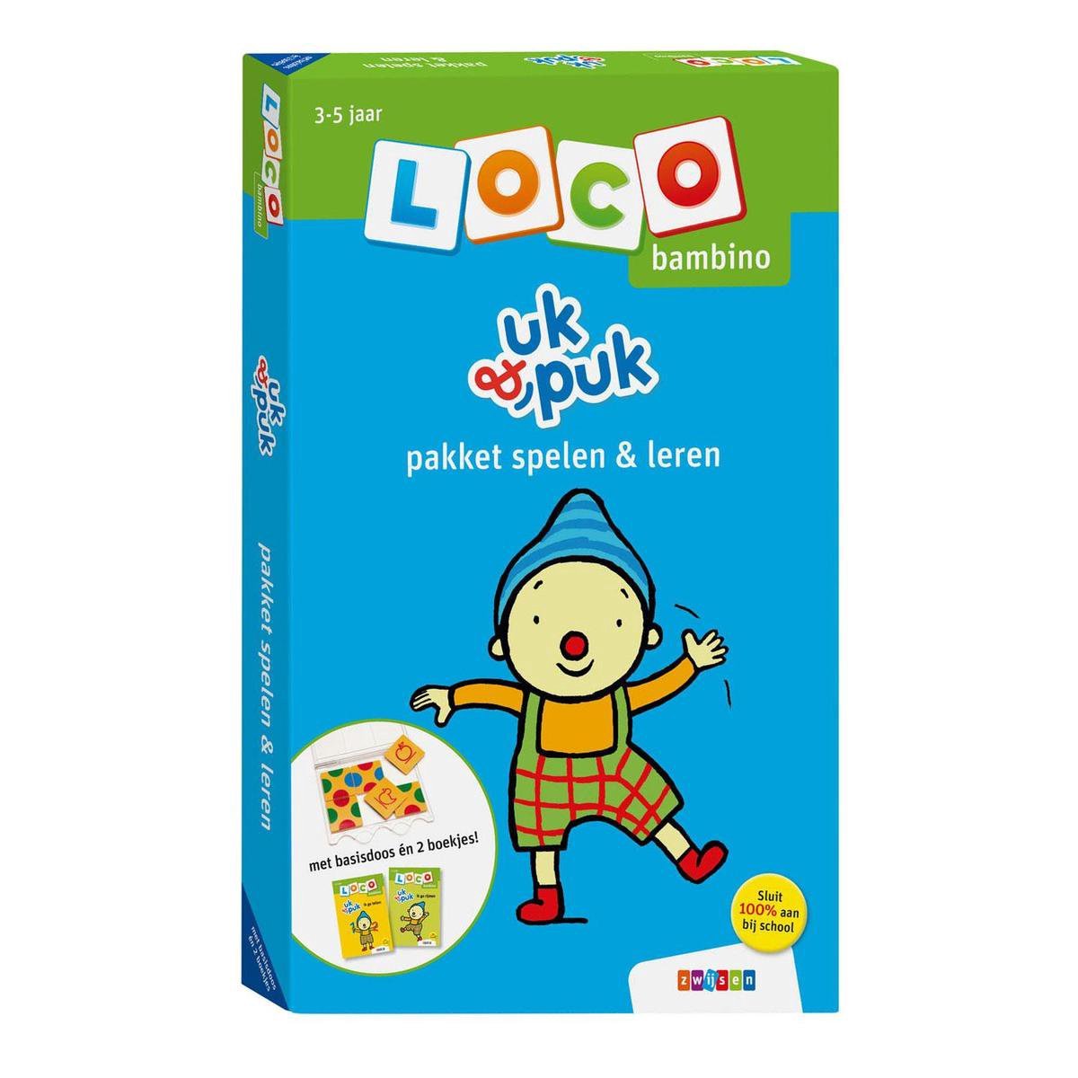 Uitgeverij Zwijsen Loco bambino uk & puk pakket spelen & leren