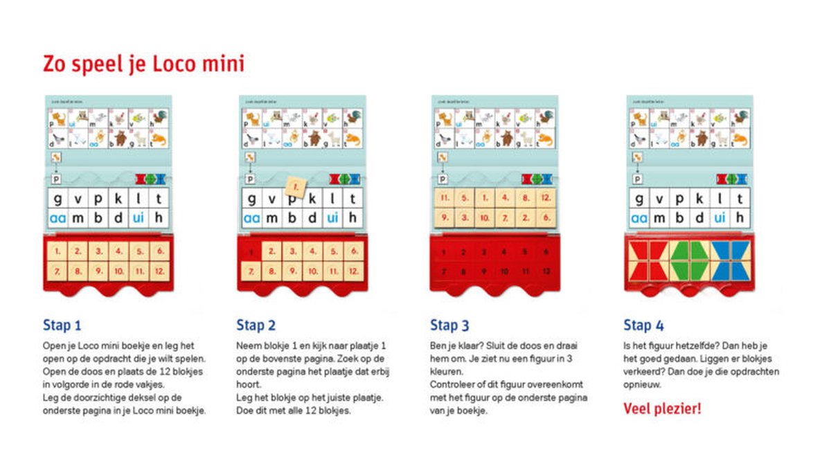 Uitgeverij Zwijsen Loco mini rompompom pakket taal & lezen