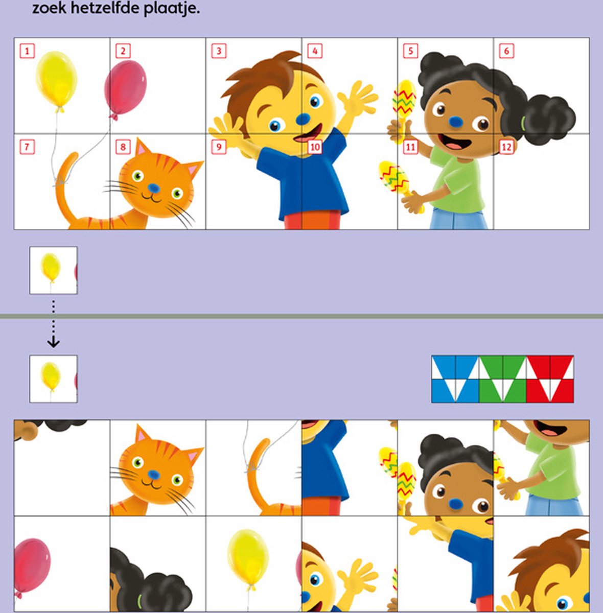 Uitgeverij Zwijsen Loco mini rompompom pakket taal & lezen
