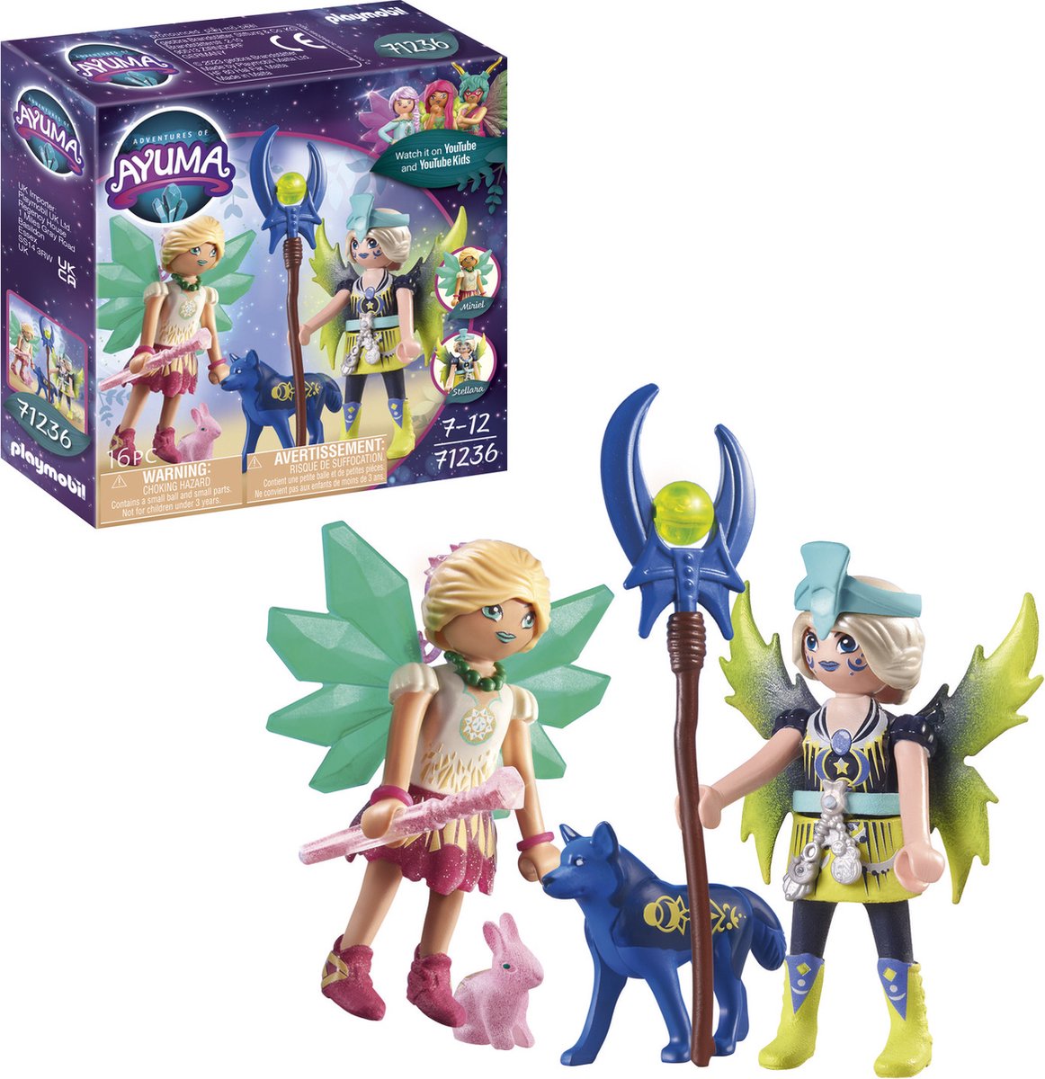 Playmobil - Crystal Y Moon Fairy Con Animales Del Alma