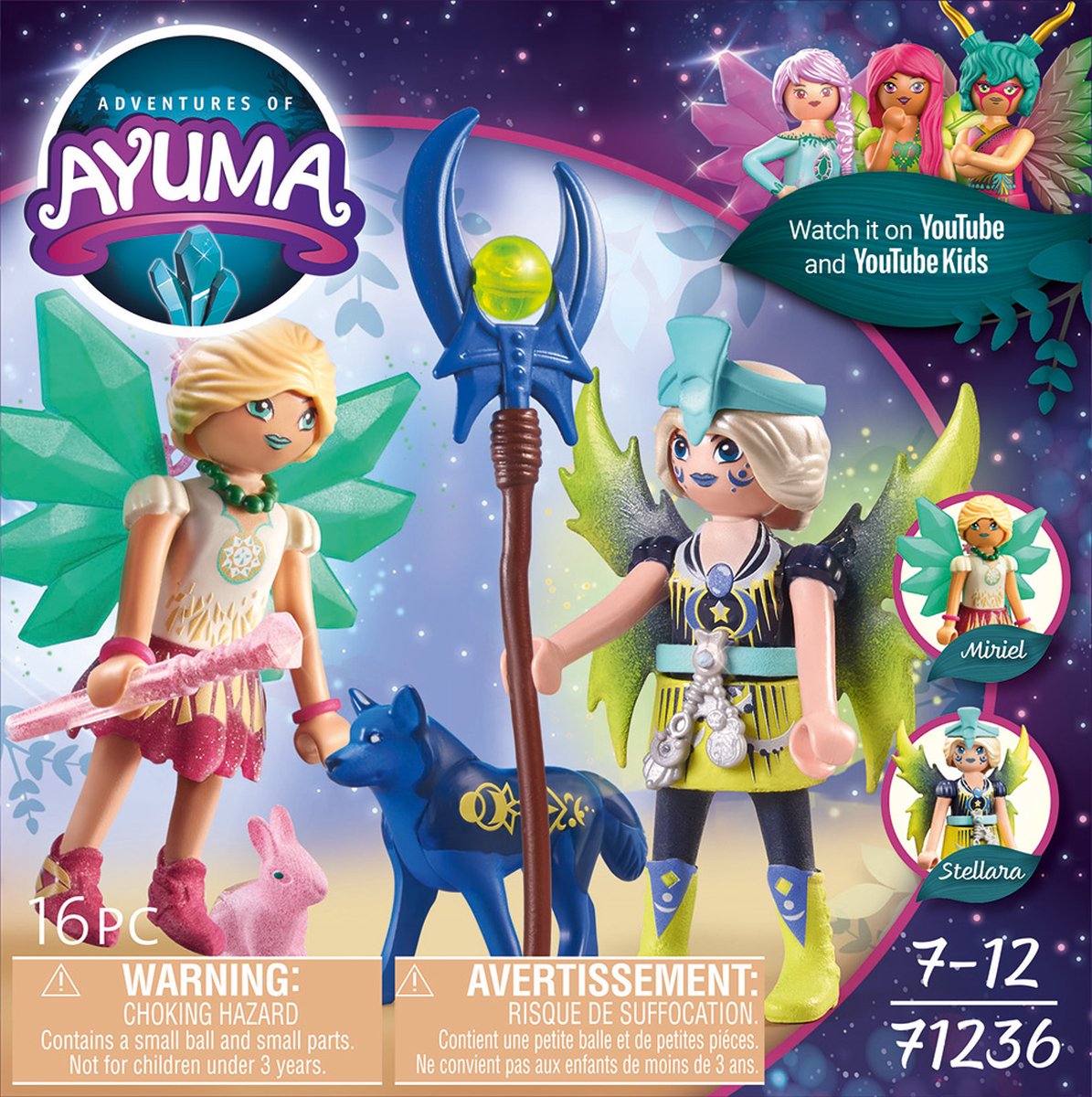 Playmobil - Crystal Y Moon Fairy Con Animales Del Alma